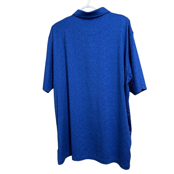 PETER MILLAR Sz XL Crown Sport Men's Cash Performance PRINTED Jersey Polo - Picture 7 of 10